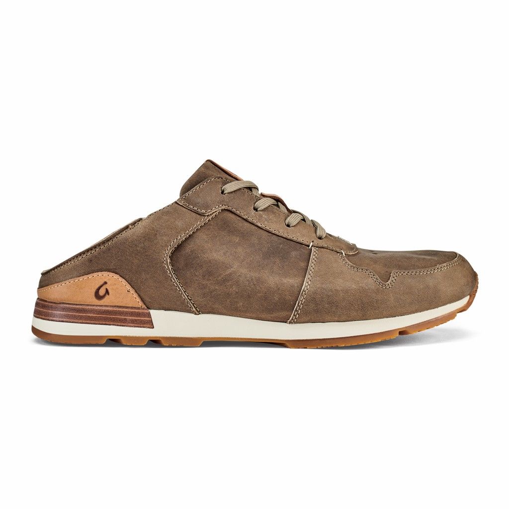 Zapatos Olukai Huakaʻi Lī - Zapatillas Hombre Cafes 20087-295